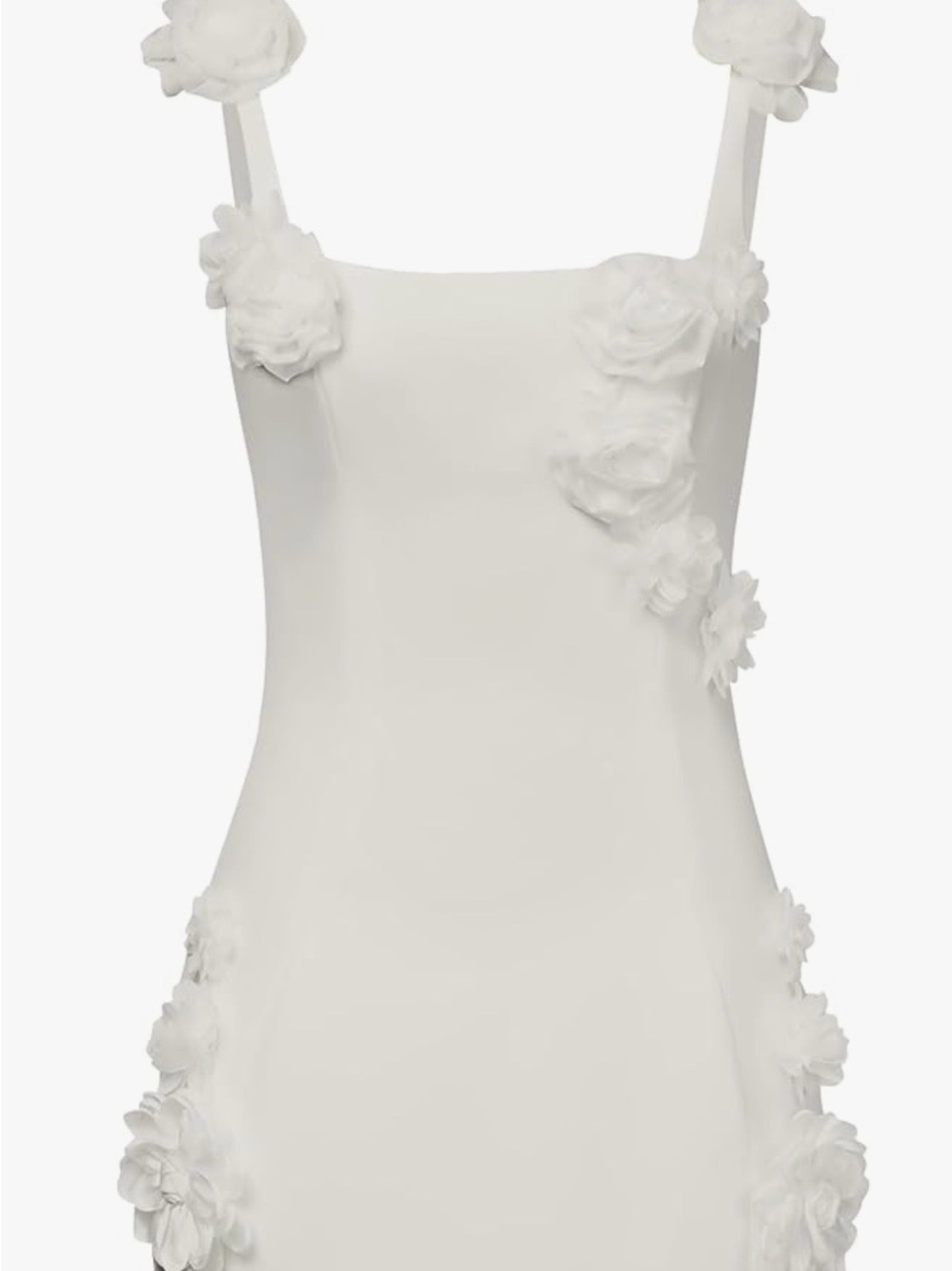 JW PEI Women’s Elaina Rosette Appliqué Mini Dress
